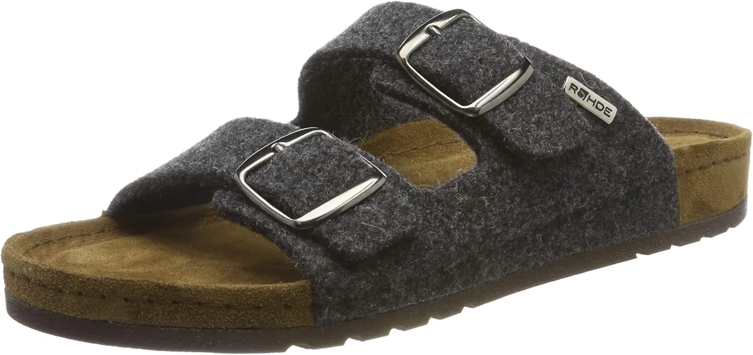 Мужские мюли Rohde Riesa-h, Grey Anthracite 82
