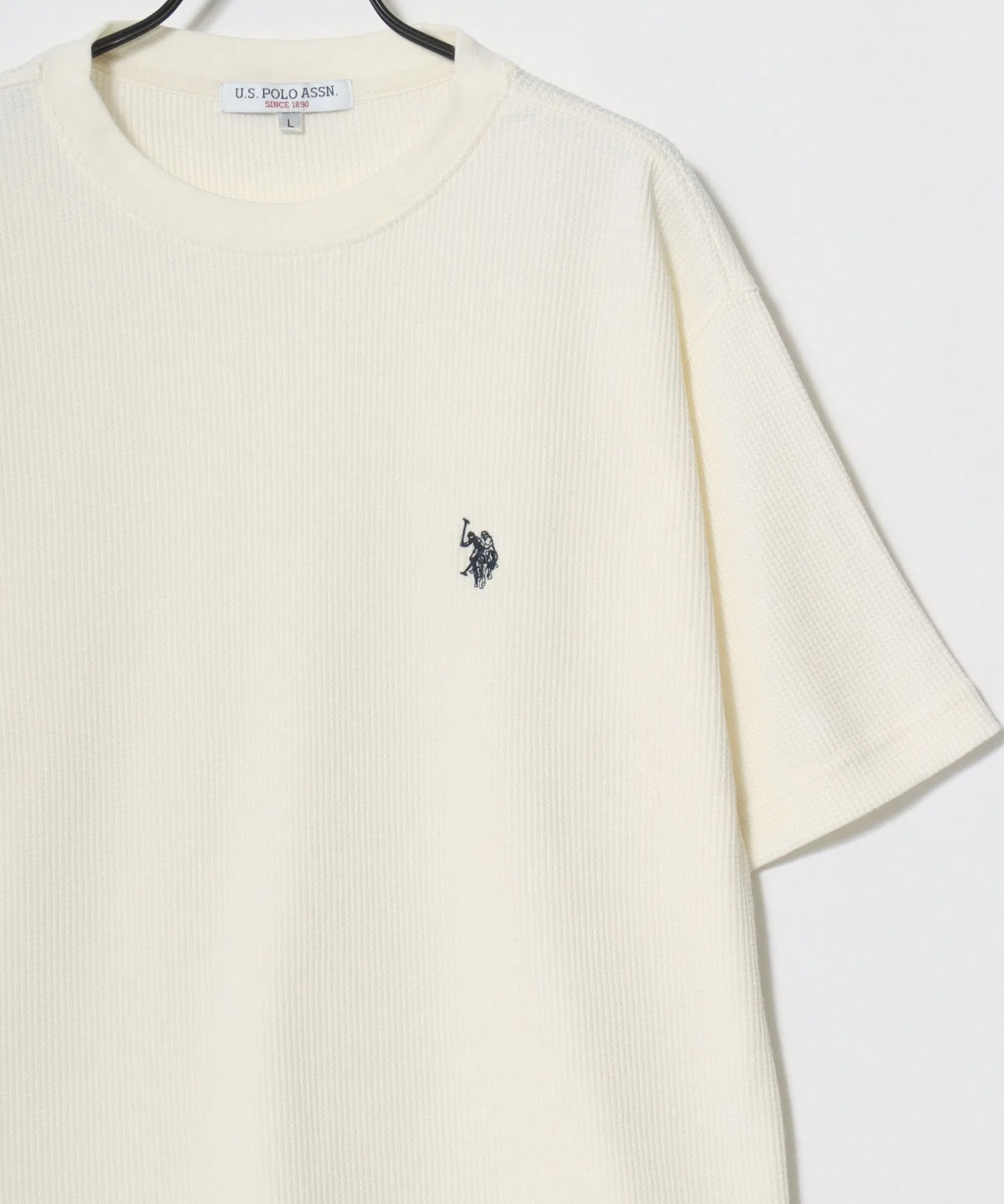 Унисекс футболка U.S. POLO ASSN. с логотипом — фото 2