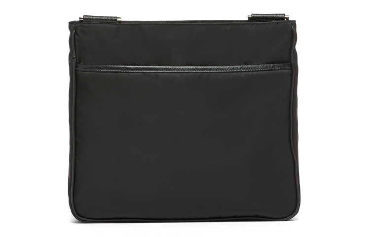 PRADA Коллекция сумок Re Nylon Saffiano Leather, плечевая сумка из переработанного нейлона, мужская, черная — фото 3