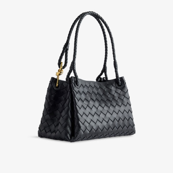 Сумка Bottega Veneta из кожи, черный — фото 4