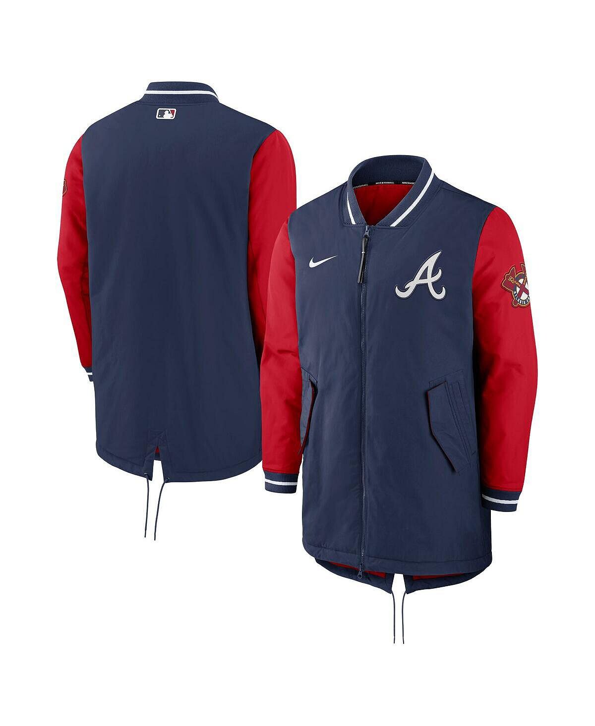 

Мужская темно-синяя куртка с молнией во всю длину Atlanta Braves Dugout Performance Nike, Синий, Мужская темно-синяя куртка с молнией во всю длину Atlanta Braves Dugout Performance Nike