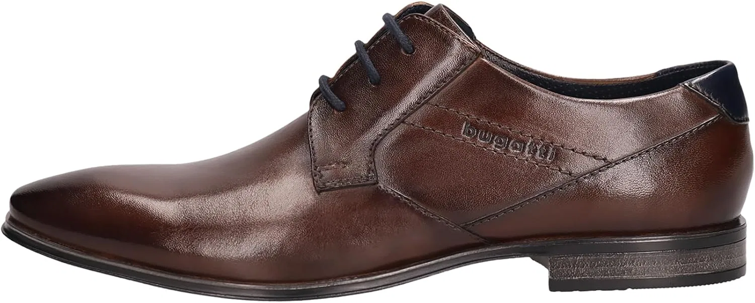 Мужские ботинки Bugatti Morino I на шнуровке, размер 41 EU, Dark Brown 6100