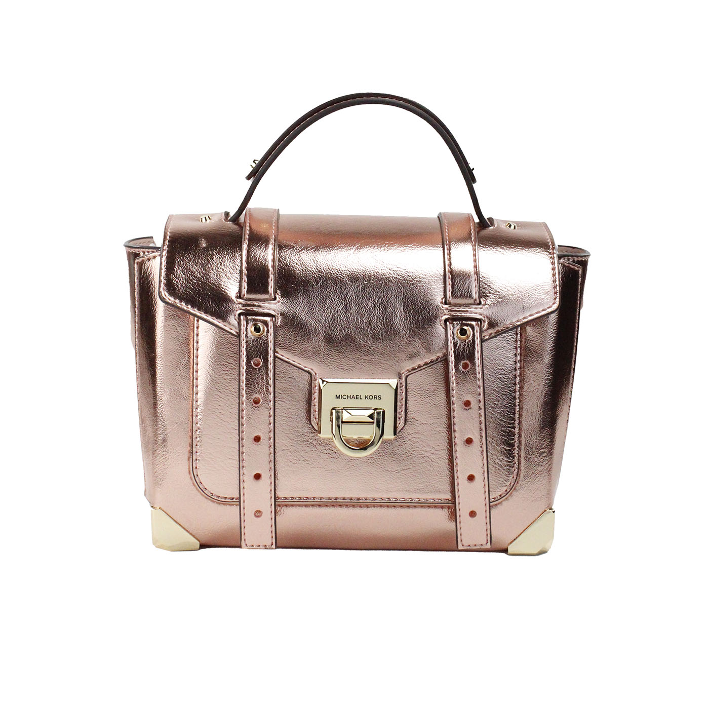 

Сумка-портфель Manhattan Medium Primrose из кожи с верхней ручкой Michael Kors