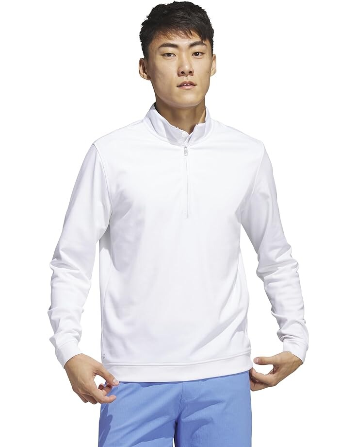 

Пуловер adidas Golf Elevated 1/4 Zip Pullover, белый