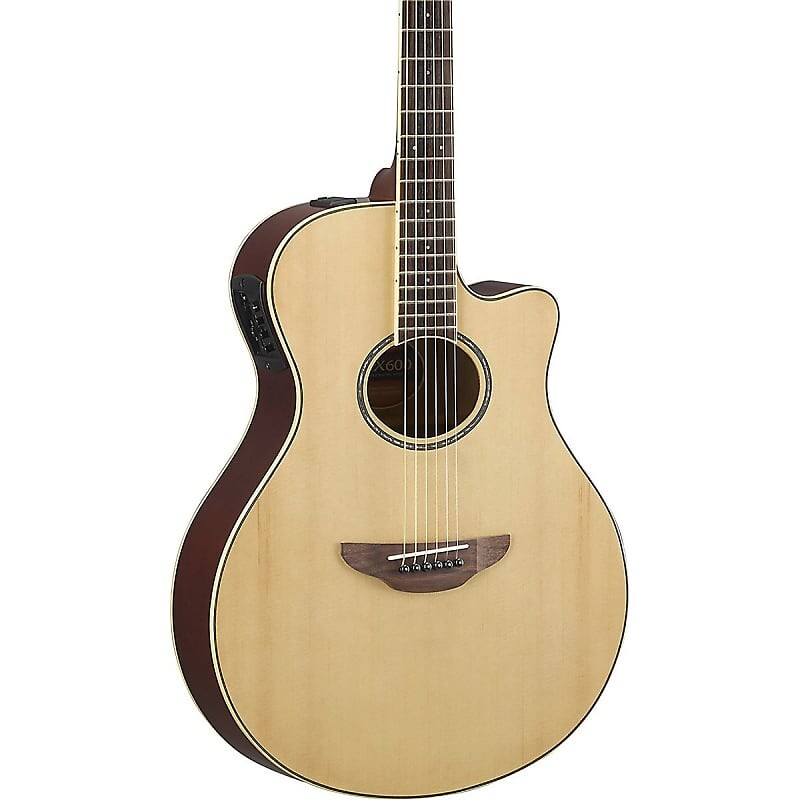 

Акустическая гитара Yamaha APX600 Thin-line Acoustic-Electric Guitar w/ Cutaway - Natural