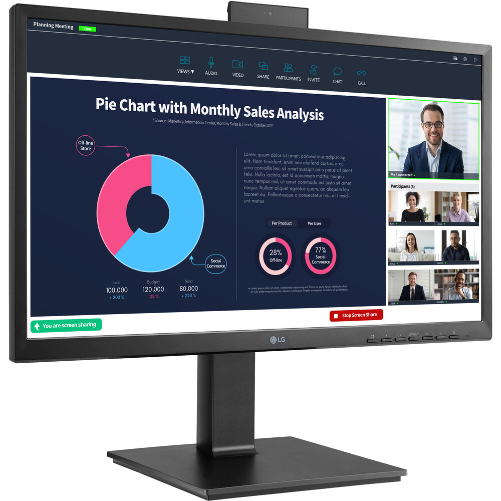 

LG 24BP750C-B 23,8-дюймовый бизнес-монитор