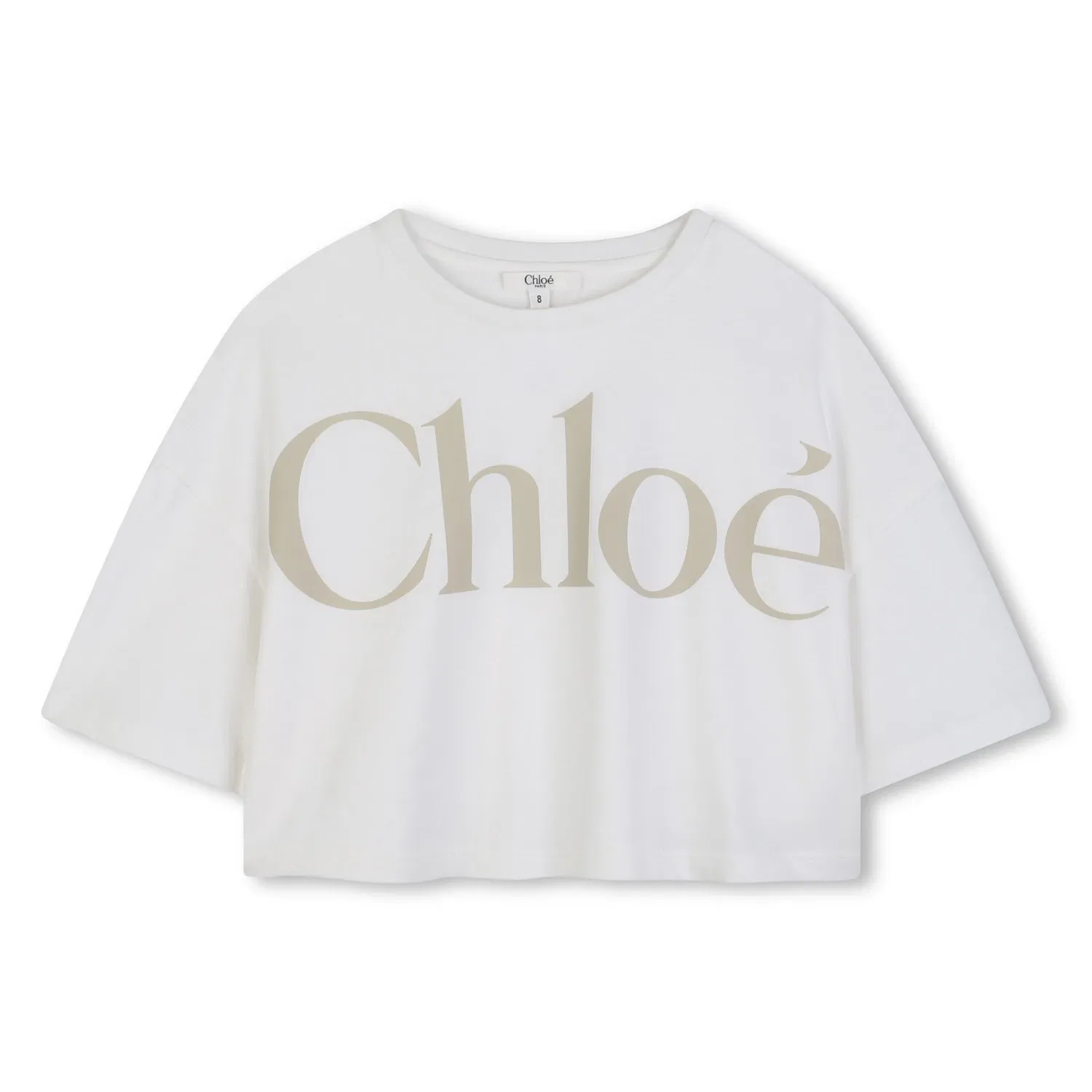 Футболка с короткими рукавами Chloe Kids, белый