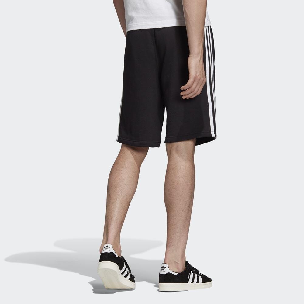 Шорты adidas Originals 3 Stripes, черный — фото 2