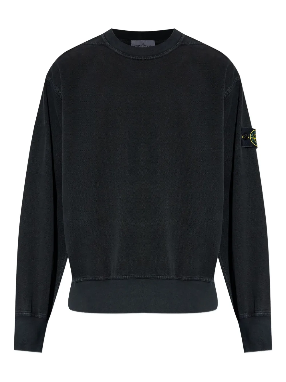 

Толстовка с нашивкой Compass Stone Island, черный