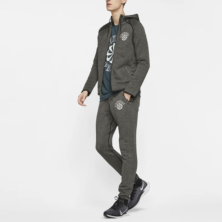 Толстовка Nike x Gyakusou Crossover Sports hooded Casual Long Sleeves Knit Gray — фото 3