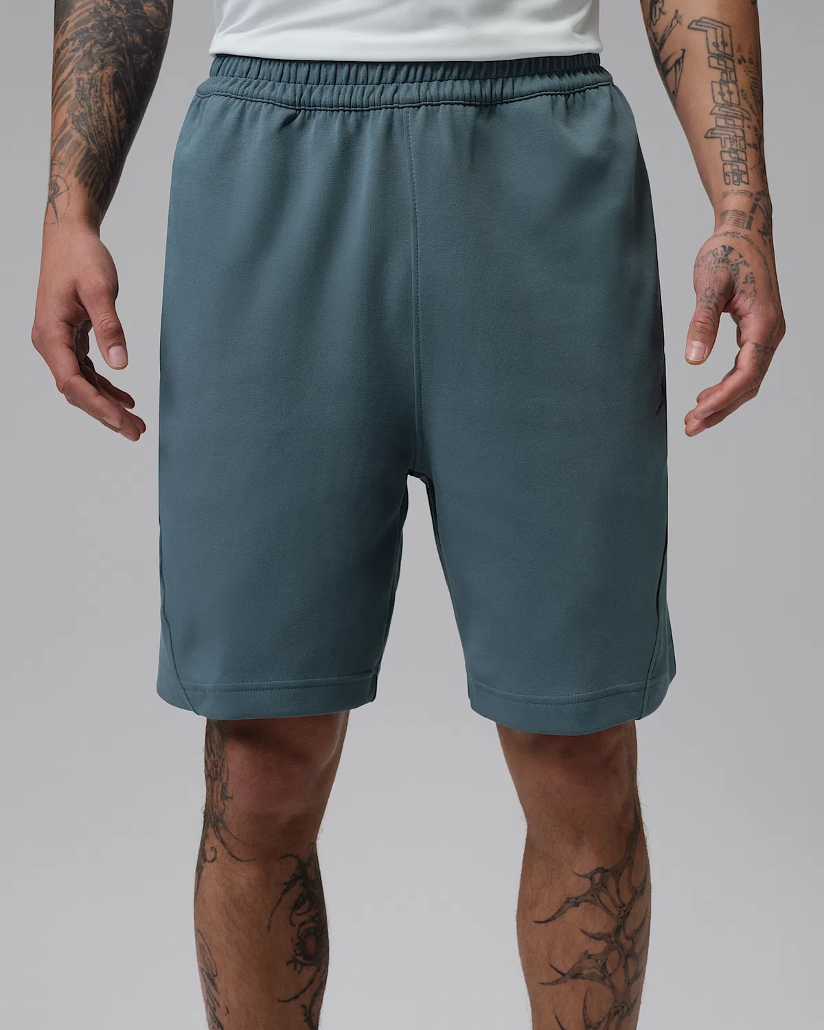 Мужские шорты Jordan Sport Hoop Fleece, Ash Green/Clear — фото 2