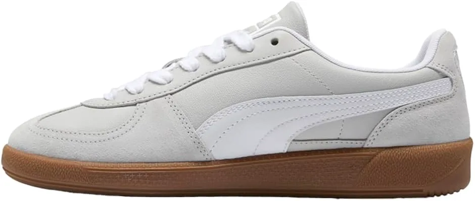 Мужские кроссовки Puma Palermo, белый/светло-серый/золотой — фото 4