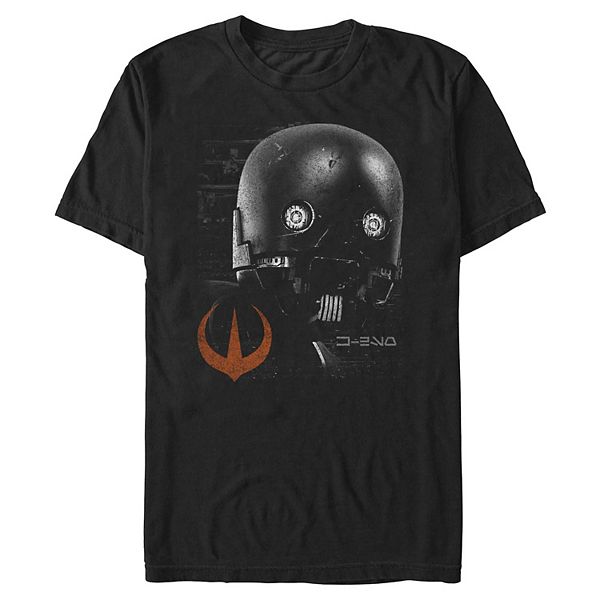 

Футболка с принтом Big & tall rebel droid Star Wars