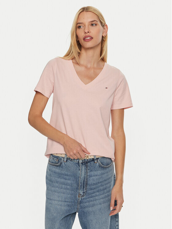 

Футболка стандартного кроя Tommy Hilfiger, розовый