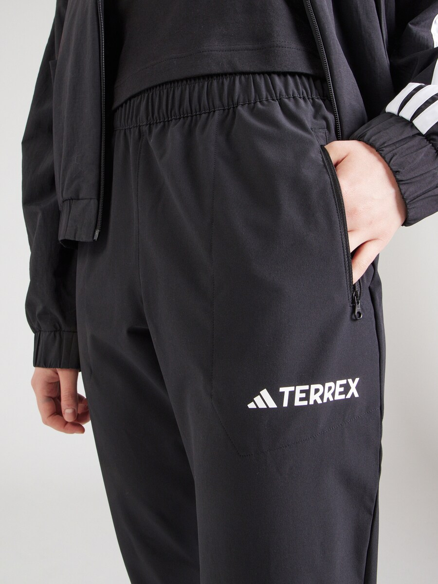 Облегающие уличные брюки ADIDAS TERREX ESS, черный — фото 3
