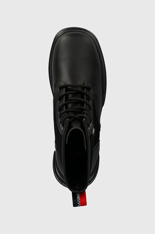 КОВРИК TJW CHUNKY LACE UP BOOT MIX MAT Tommy Jeans, черный — фото 4