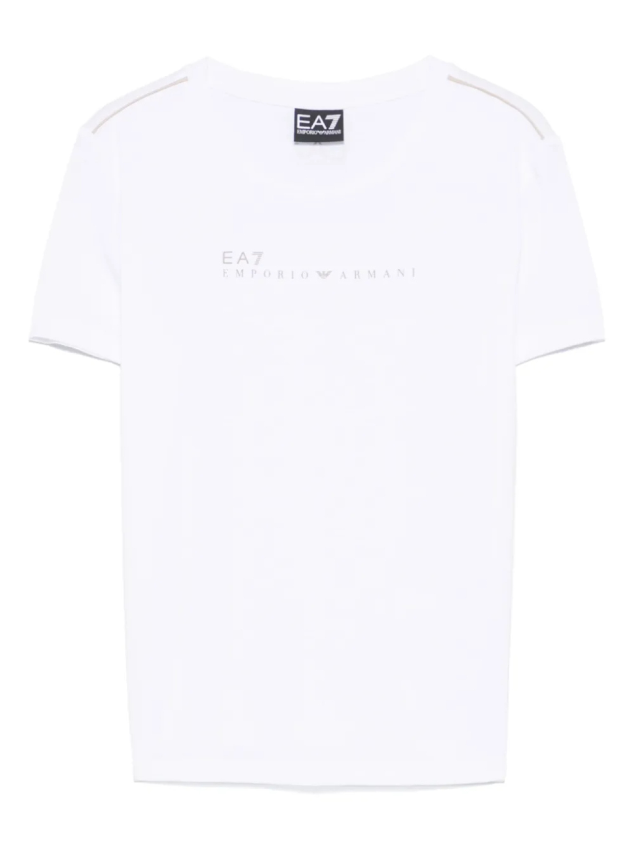 

Футболка с логотипом Ea7 Emporio Armani, белый