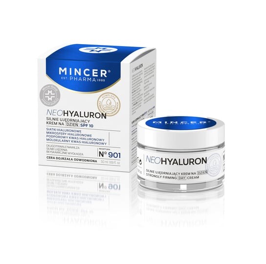 

Дневной крем сильно укрепляющий № 901, SPF 10, 50 мл Mincer Pharma, NeoHyaluron