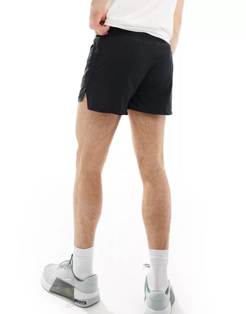 Черные шорты с внутренним швом 3 дюйма Nike — фото 3