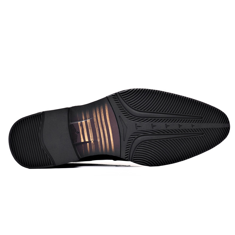 Туфли мужские Men"s Casual Men Low-Top Modengpan, коричневый — фото 4