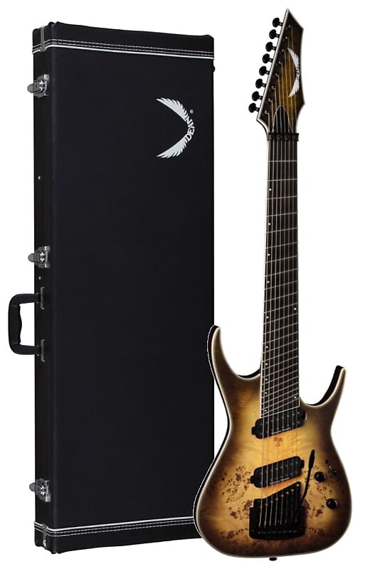

Электрогитара Dean 8 String Exile Select Multiscale Kahler Guitar, Ebony, Satin Natural Black Burst