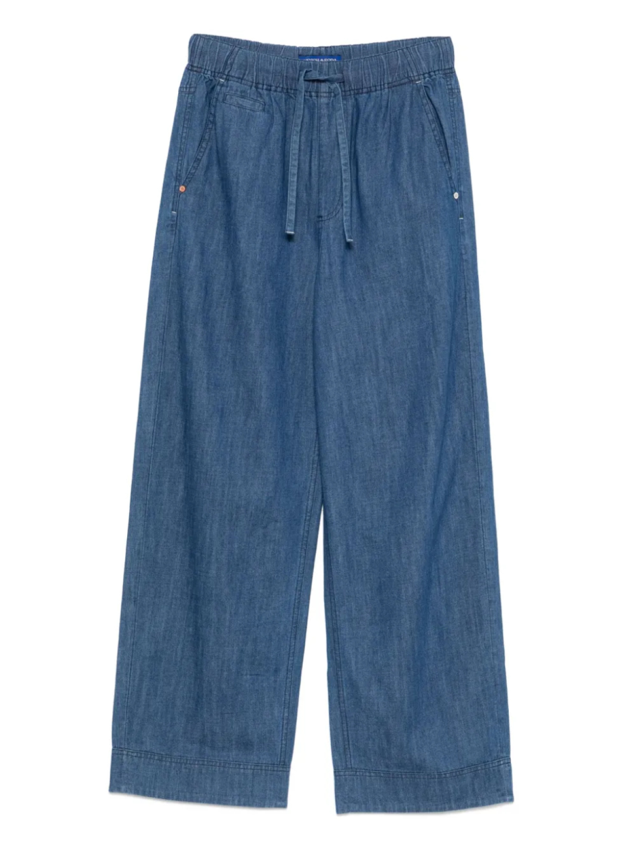 

Scotch & Soda джинсы с кулиской, синий