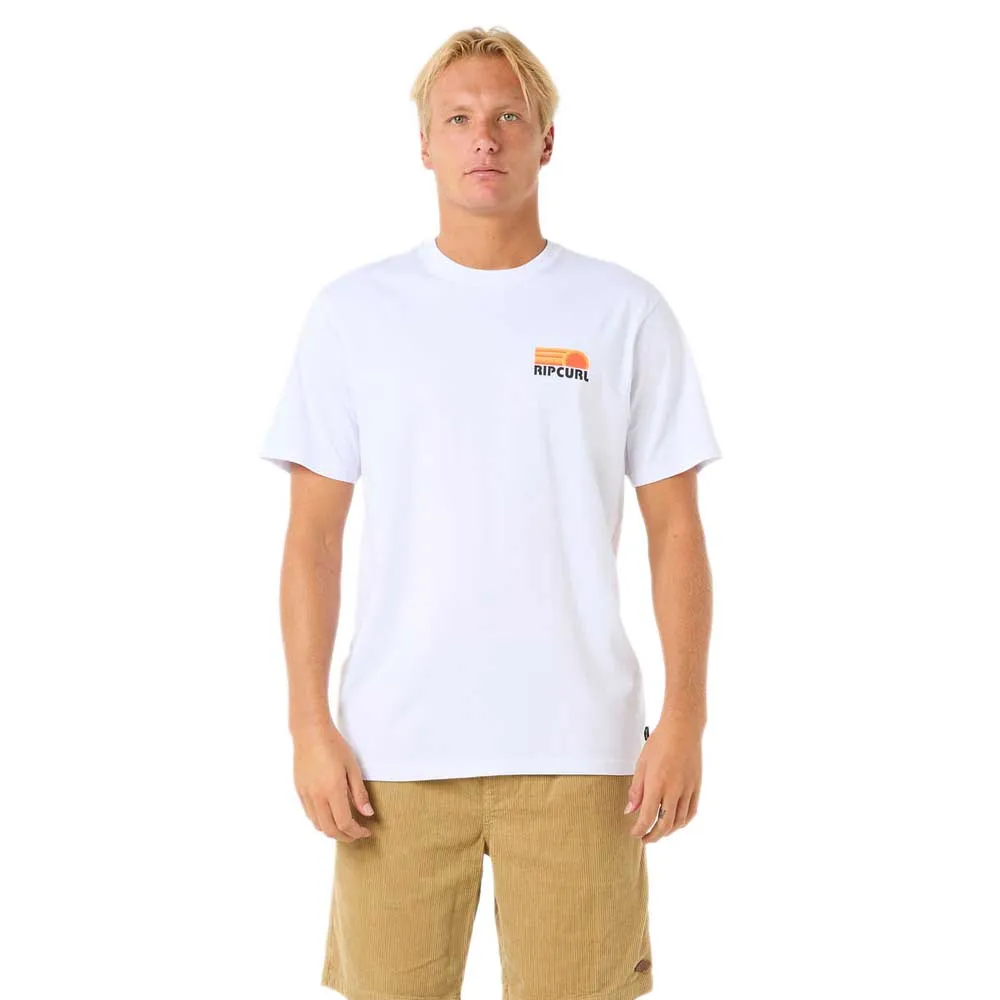 

Футболка с коротким рукавом Rip Curl Surf Revival Stacked, белый