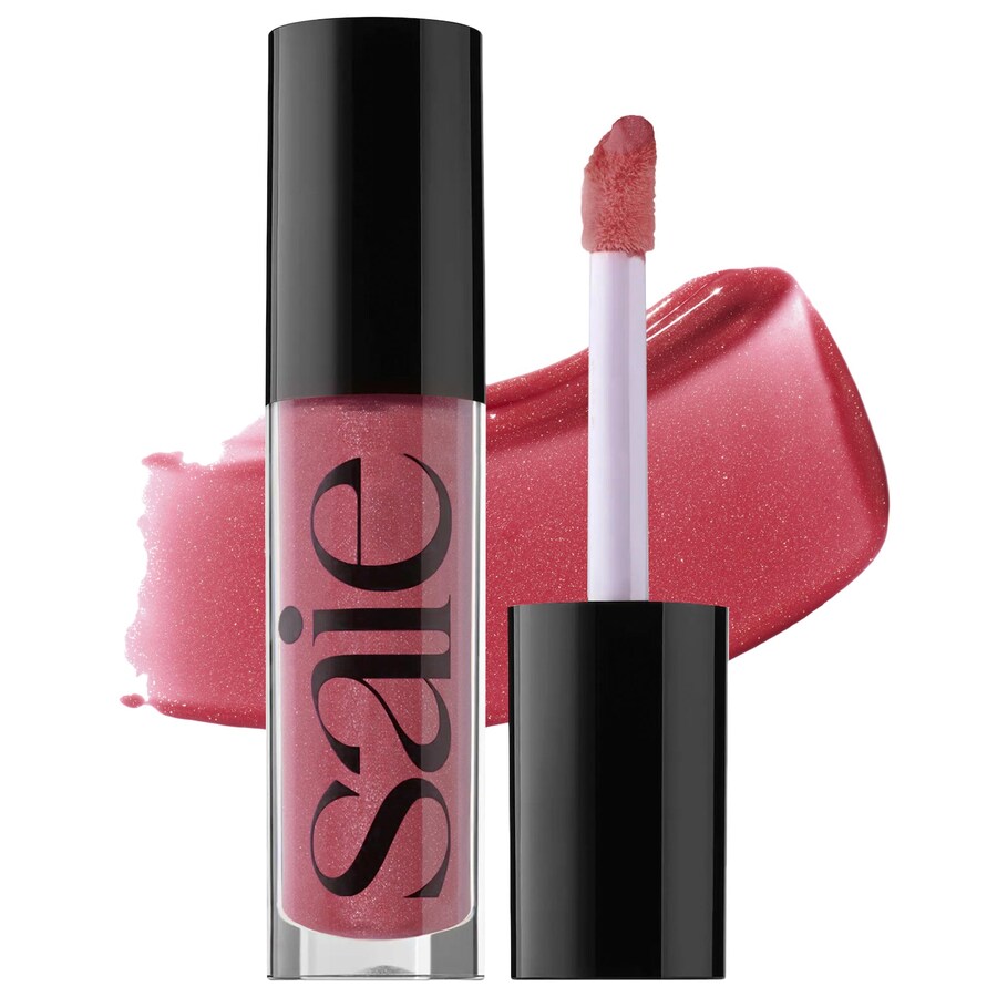 

Увлажняющий блеск для губ Glossybounce High-Shine Hydrating Lip Gloss Oil Saie, 0.17 oz/5 mL, Remix