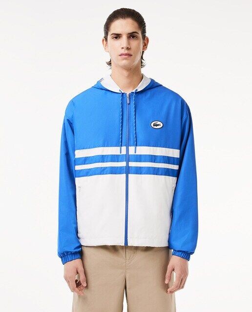 

Водонепроницаемая спортивная куртка на молнии Lacoste, синий