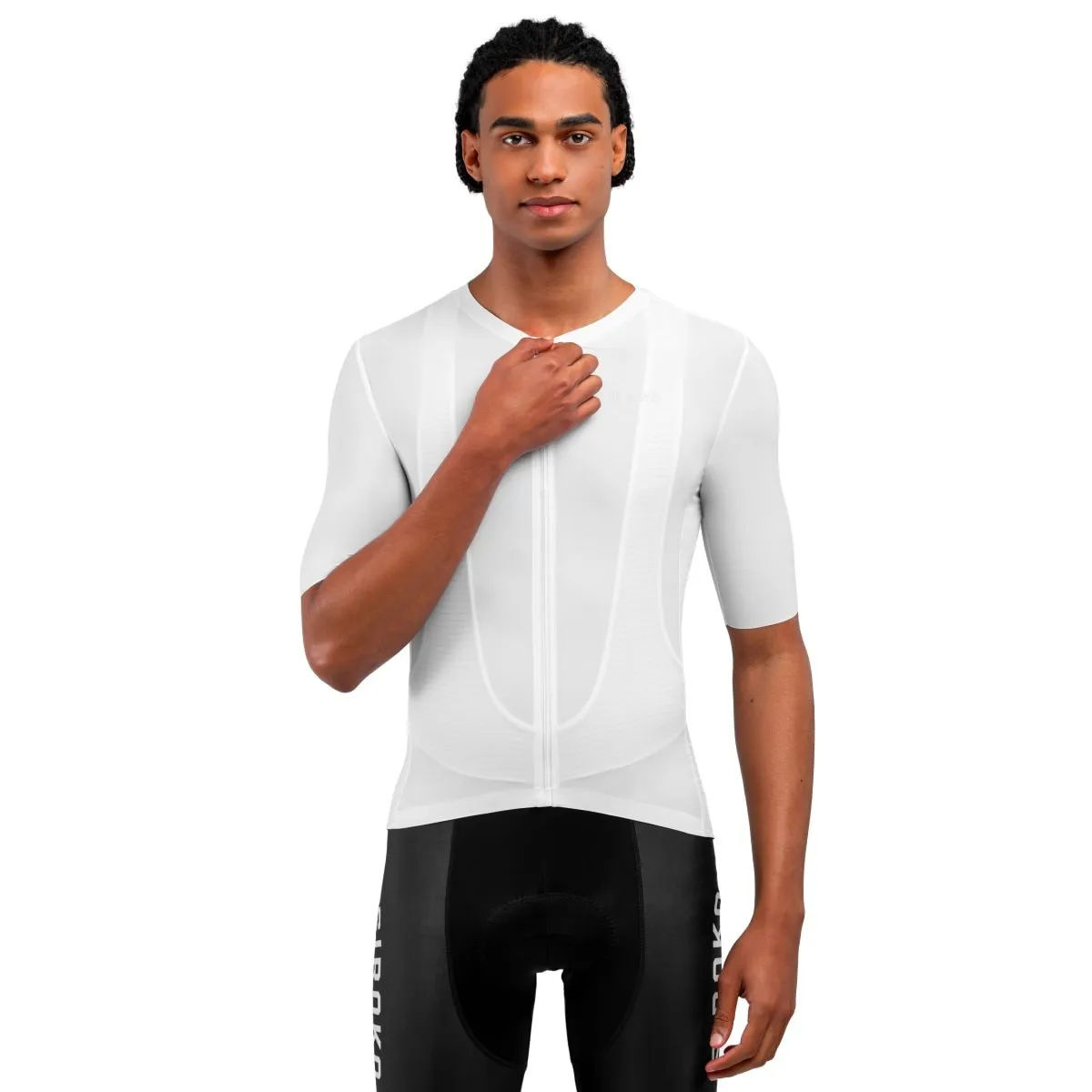 

Ультралегкая мужская футболка с коротким рукавом SRX PRO Siroko, белый