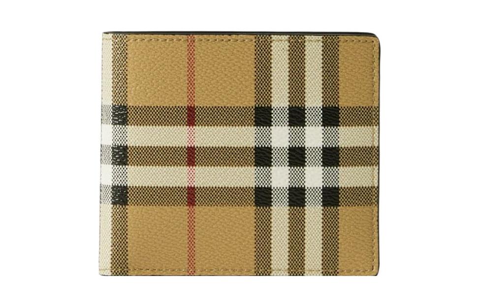 

Burberry Кошелек из полиуретана Regular мужской светло-коричневый