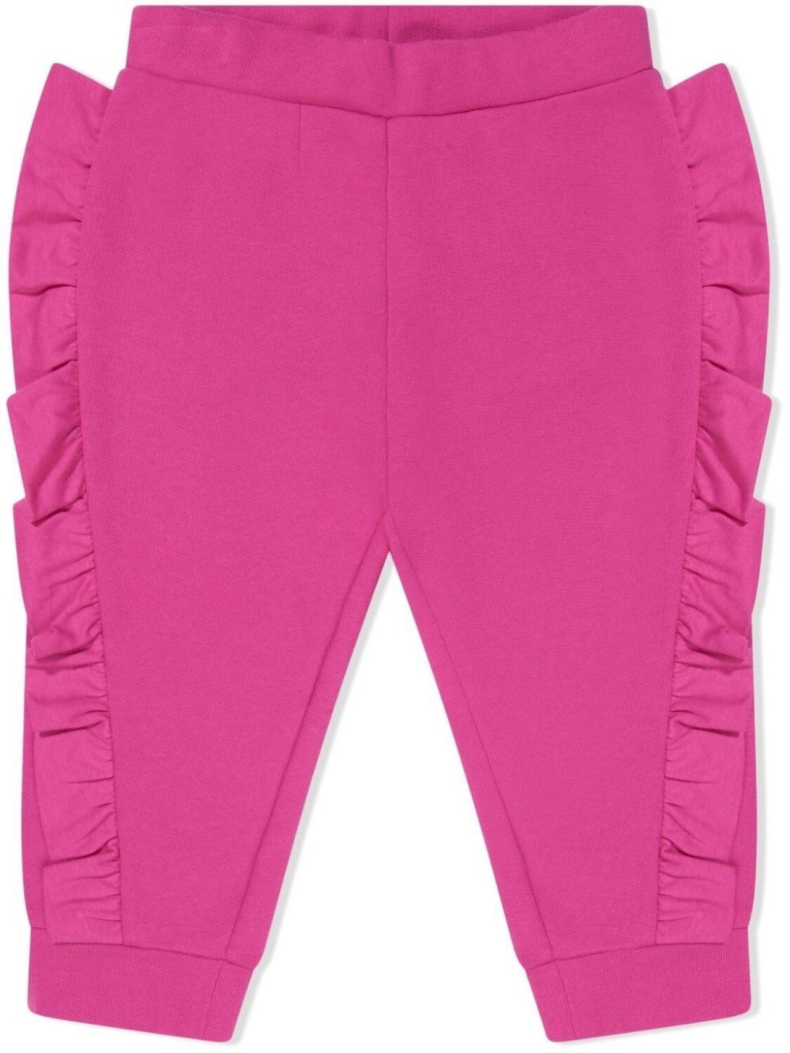 

Спортивные брюки с оборками Balmain Kids, розовый