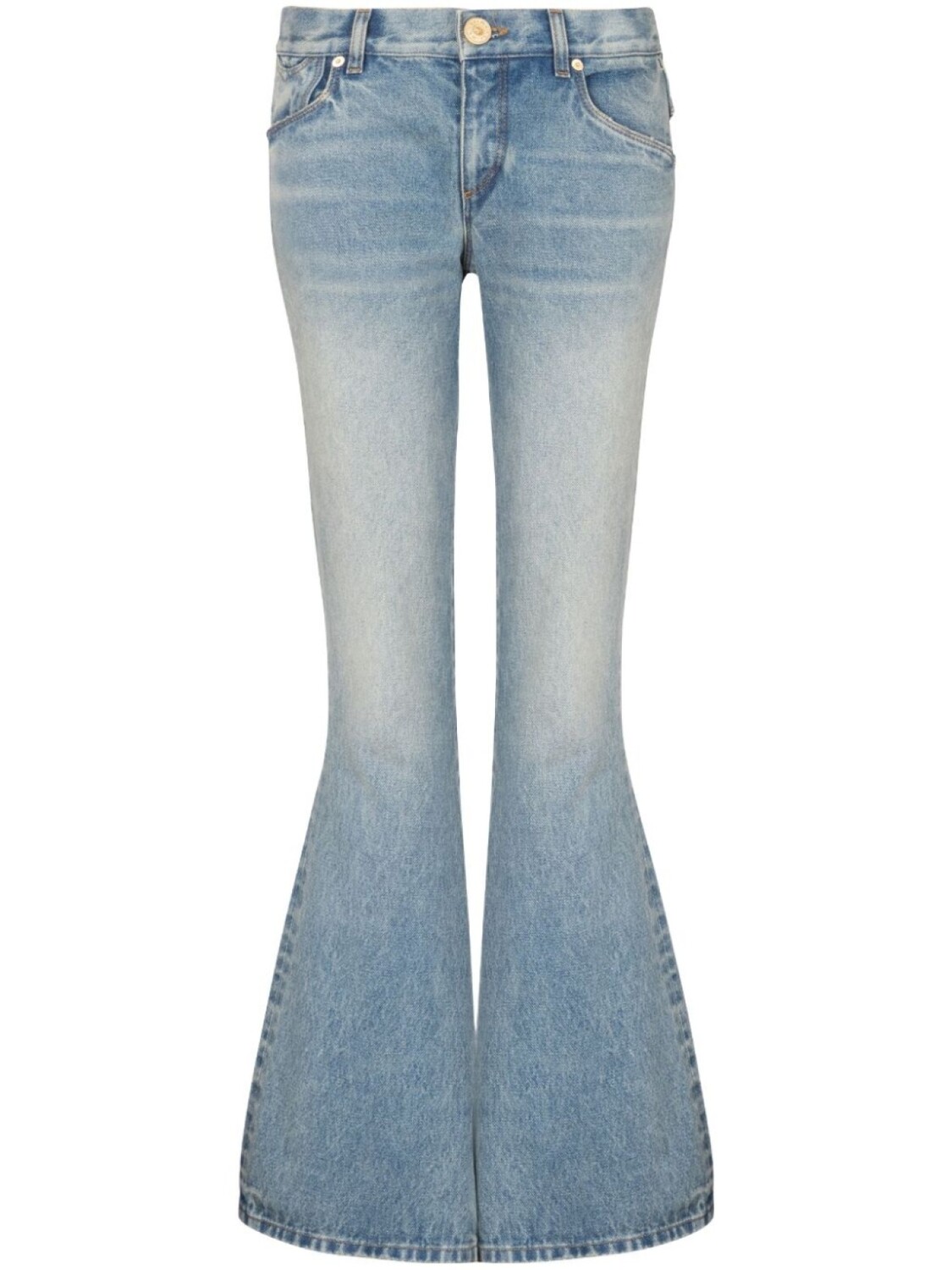 

Balmain джинсы bootcut Western с заниженной талией, синий