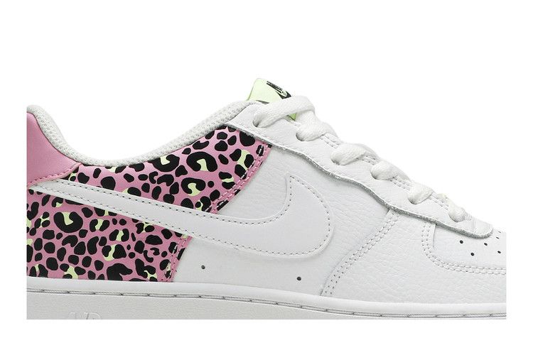 Кроссовки Nike Air Force 1 '07 GS 'Pink Leopard', розовый — фото 3
