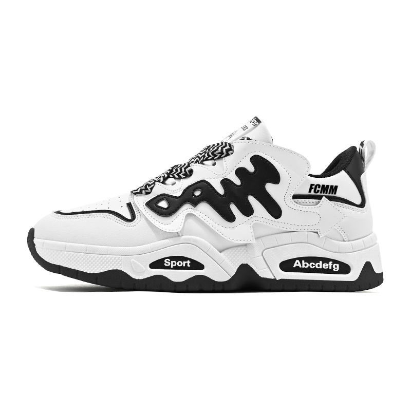 

Детские скейтерские кроссовки для подростков FCMM, белый/черный