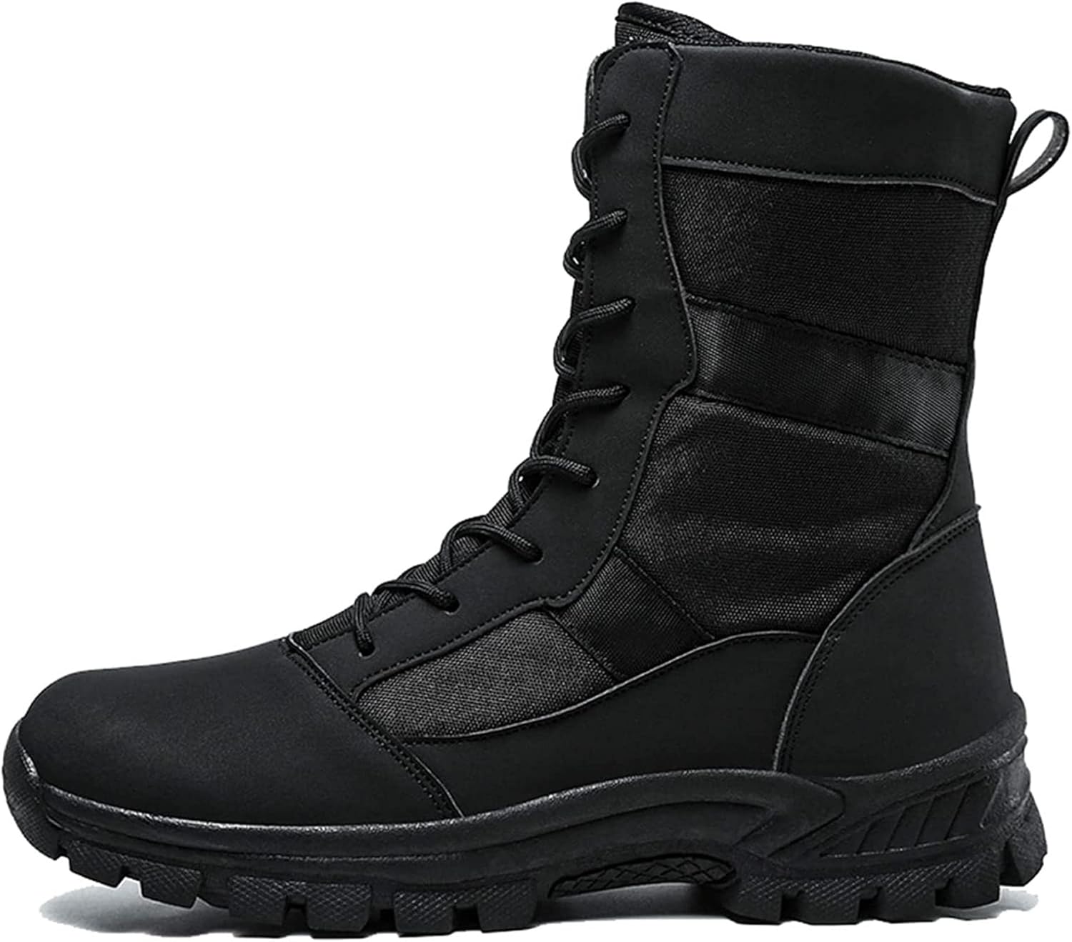 

Мужские ботинки Yiozoi на щиколотку для пустыни, осенние и зимние, износостойкие, для повседневной носки, для работы на улице, удобные мужские повседневные мотоботинки, черный