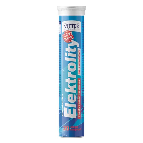 

Vitter Blue Electrolytes, тропический вкус, Добавка , 20 таб. Diagnosis