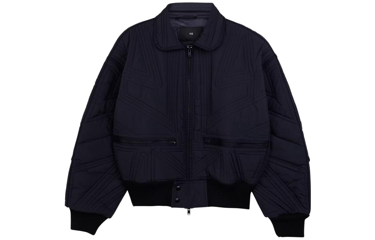 

Y-3 Стеганая бомбер-куртка, Black