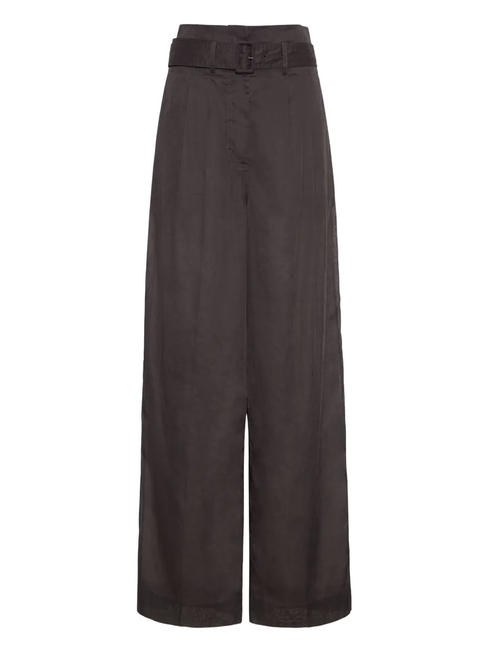 

Брюки с карманами Adam Lippes, коричневый