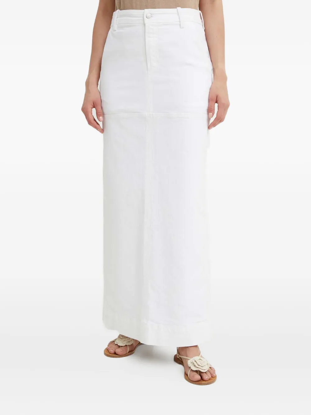 

Джинсовая макси-юбка Hunter A.L.C., белый