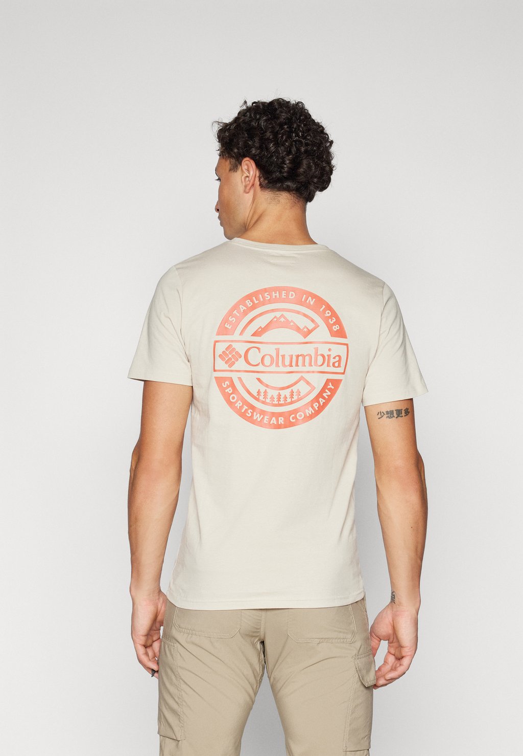 

Футболка с принтом RAPID RIDGE BACK GRAPHIC TEE Columbia, песочный