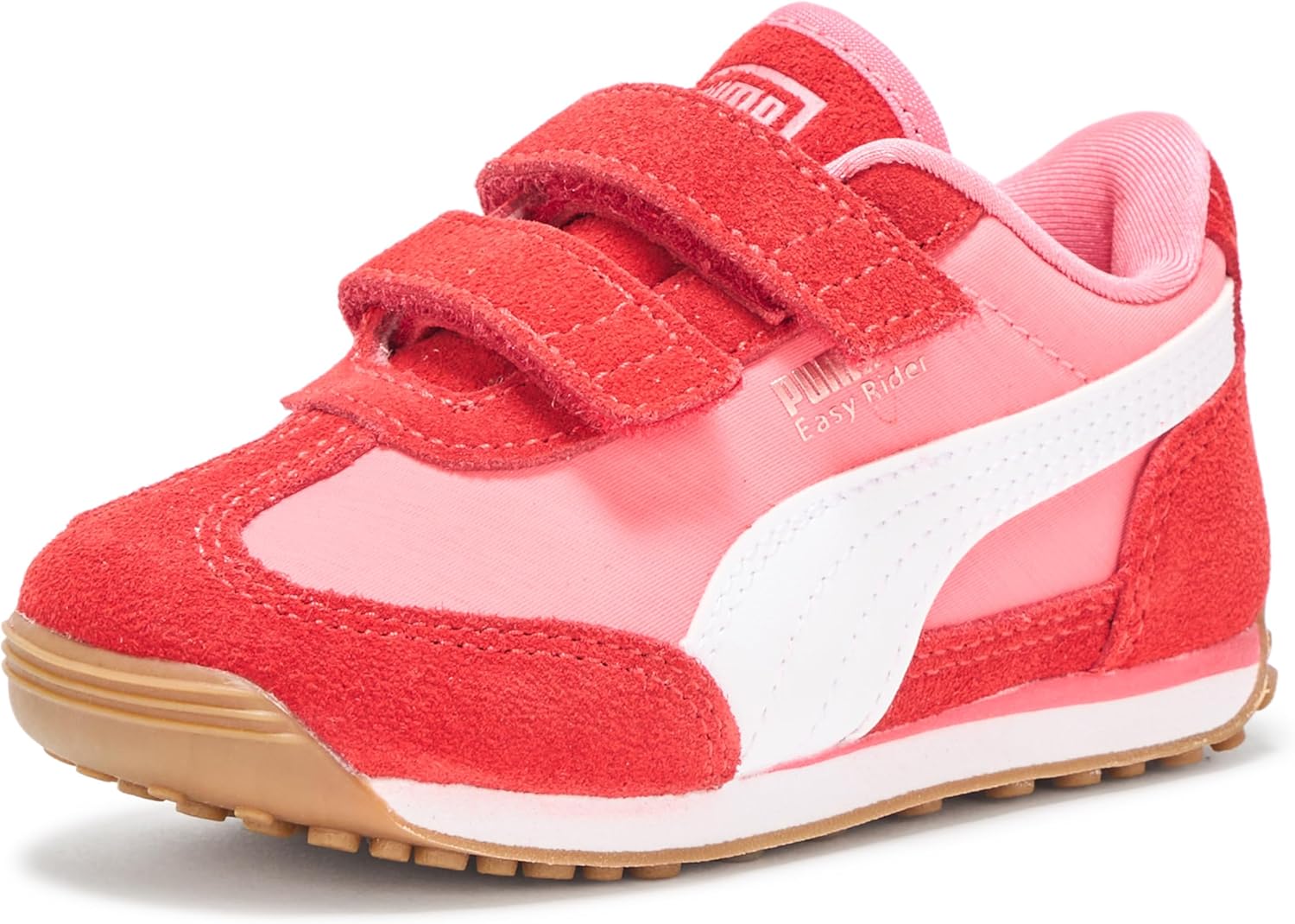 

Детские кроссовки Puma Easy Rider на липучке (для малышей), белый/красный
