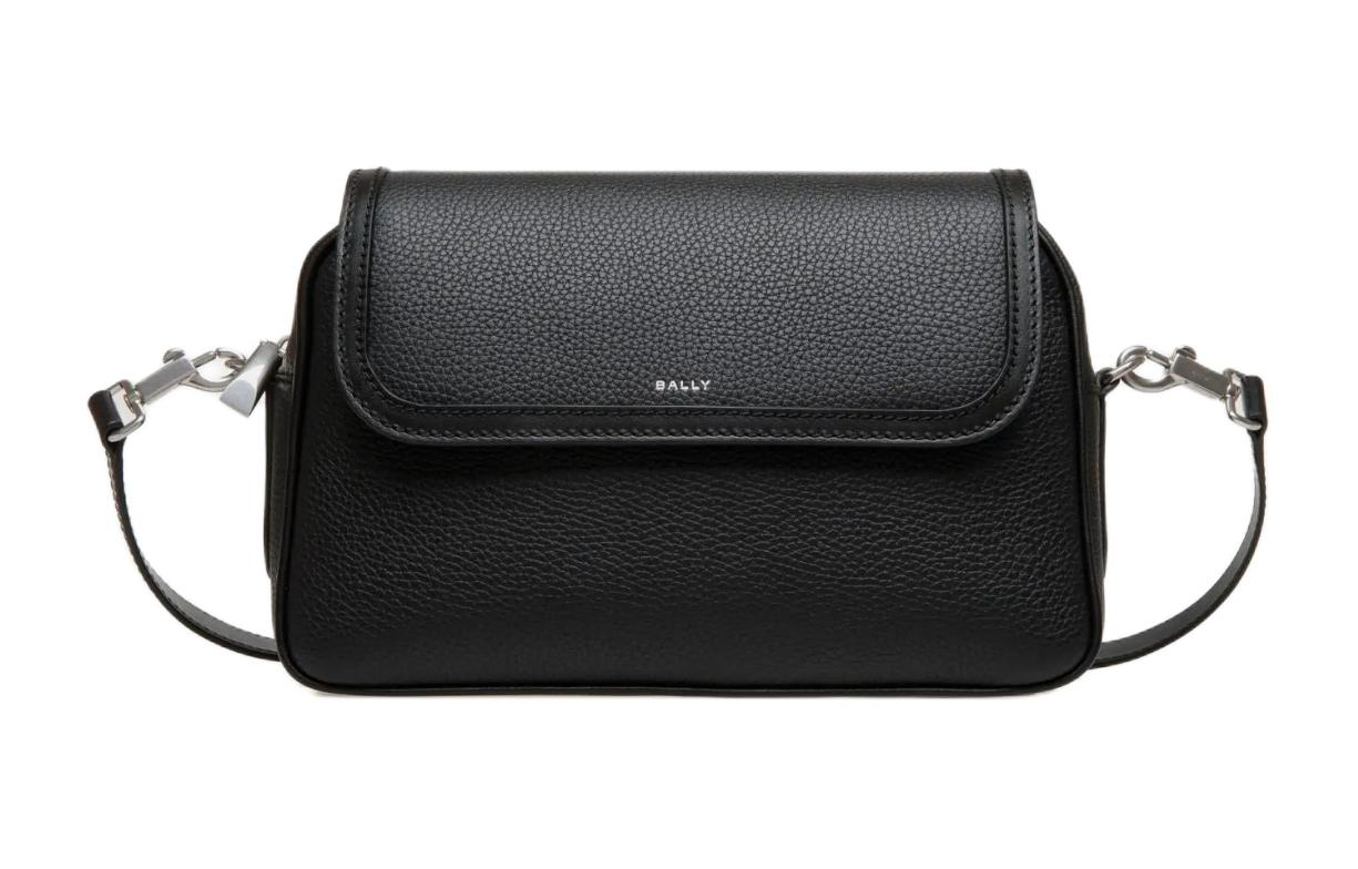 

BALLY Кожаная сумка через плечо мужская черная