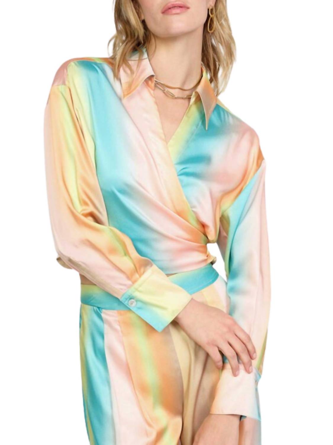 

Топ с градиентным принтом Desert Rainbow Current air, Desert Rainbow