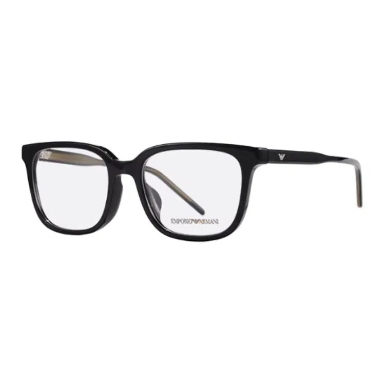 Очки для зрения ацетатные квадратные мужские black EMPORIO ARMANI