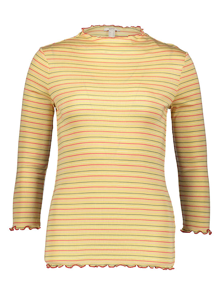 

Лонгслив ESPRIT Longsleeve, цвет Beige/Gelb