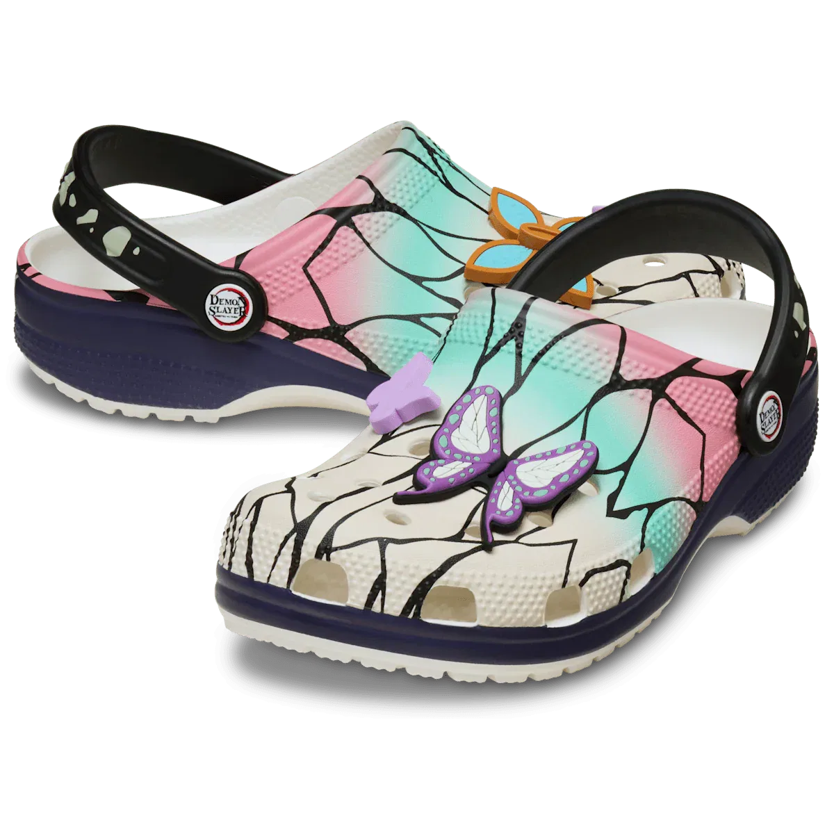 Классические сабо «Истребительница демонов Шинобу» Crocs, Multi — фото 2