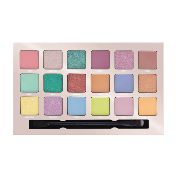 

Палитра прессованных пигментов, 18 г W7 Sherbet pop!