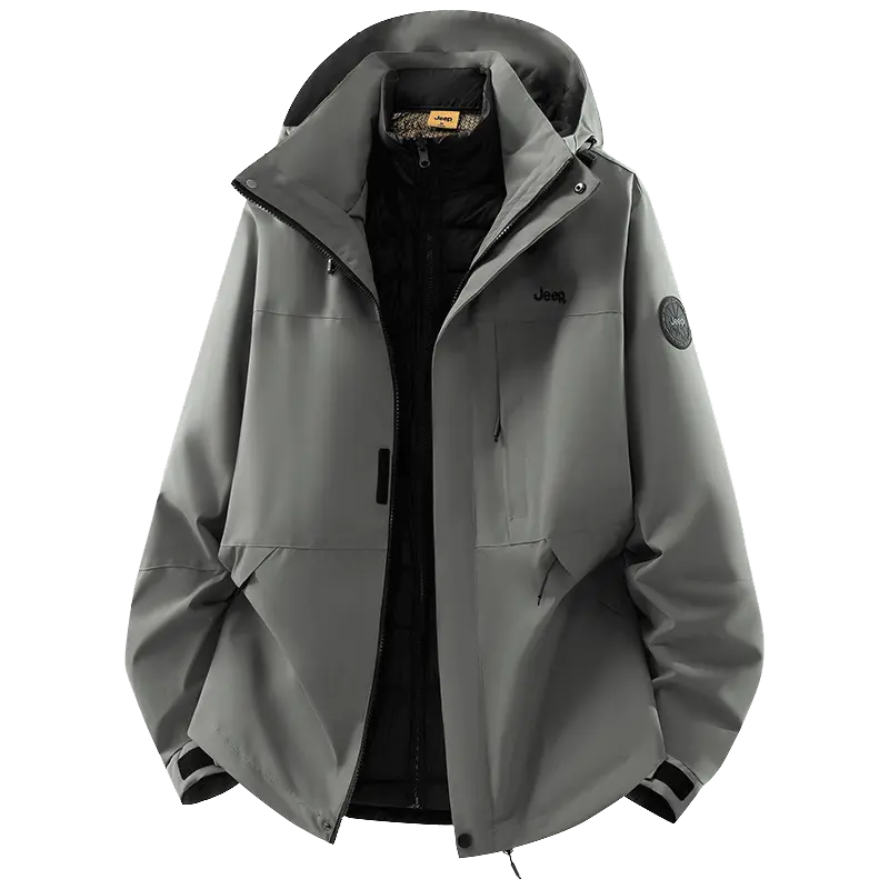 

Пуховик Unisex из коллекции Luxury Cowboy Jeep, mist серый