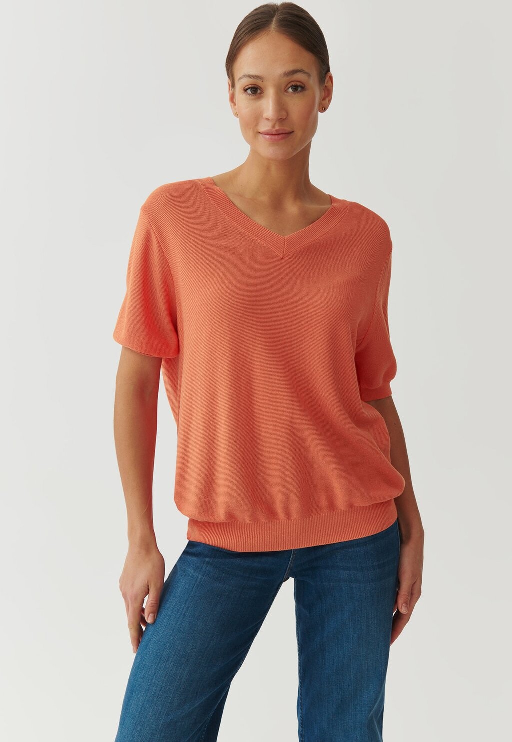 

Футболка базовая FOKIA TATUUM, цвет intens orange